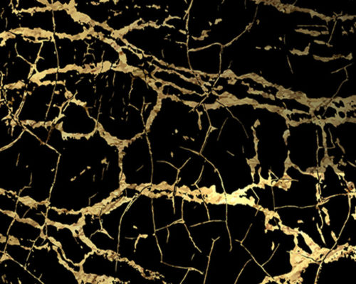 Каменный шпон Мрамор с золотом